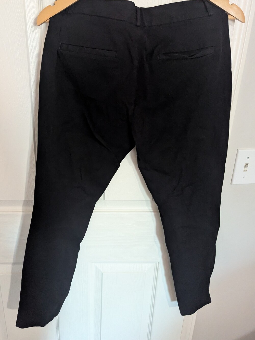 Banana Republic Sloan Curvy Fit Dress Pants β Black - Picture 4 of 7